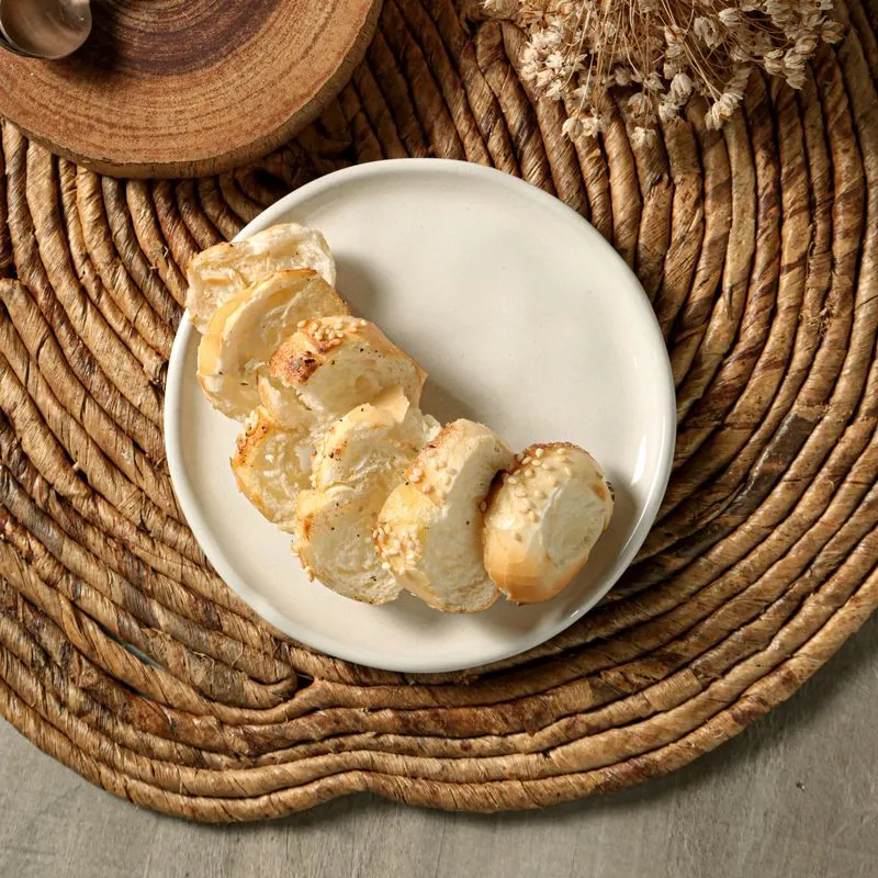 Conjunto com 6 Pratos de Pão Bio Glam Ø15,5x1,6cm