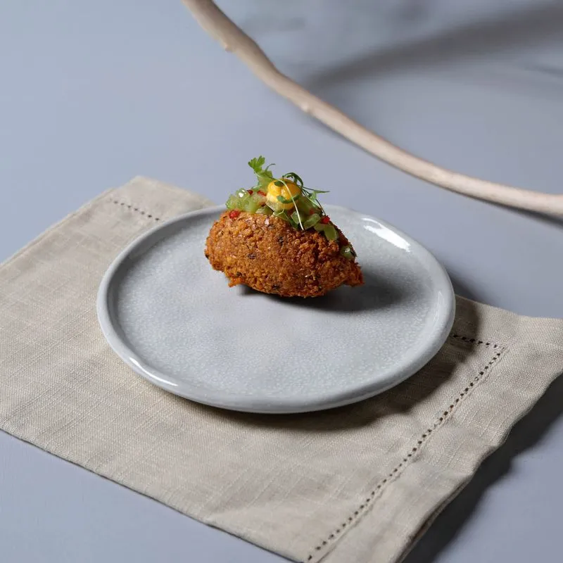 Conjunto com 6 Pratos de Pão Bio Moon Ø15,5x1,6cm