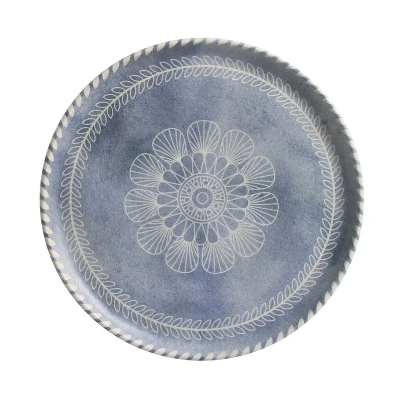 Conjunto com 6 Pratos de Sobremesa Bio Boho Ø21,5cm