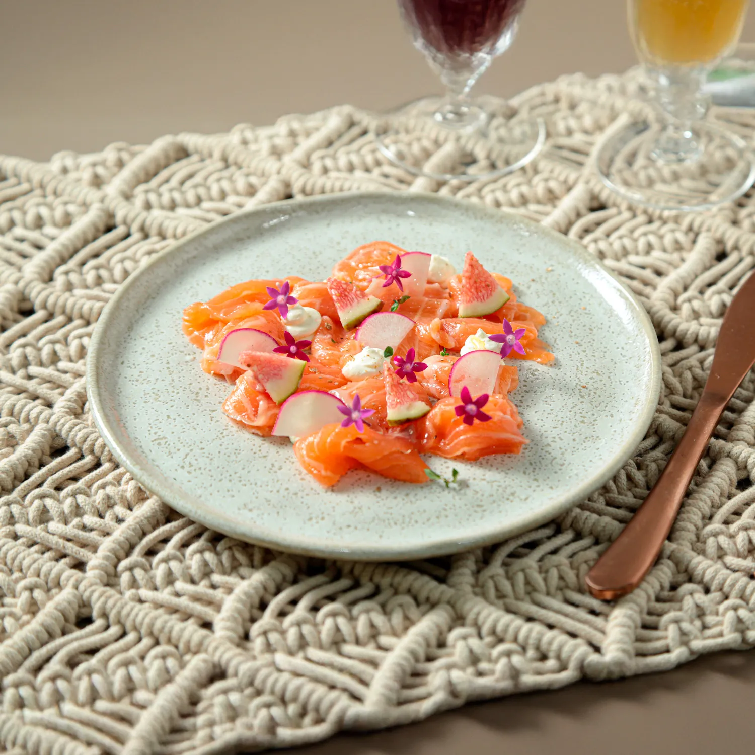 Conjunto com 6 Pratos de Sobremesa Bio Vanilla Ø21,5cm