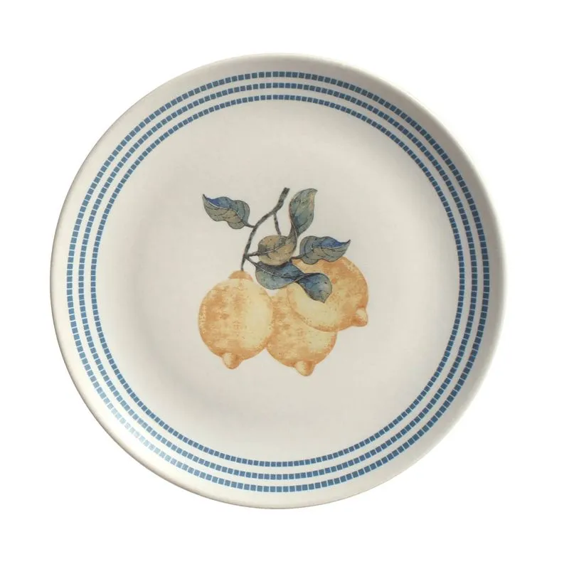 Conjunto com 6 Pratos de Sobremesa Coup Stoneware Amalfitana Ø19,4cm
