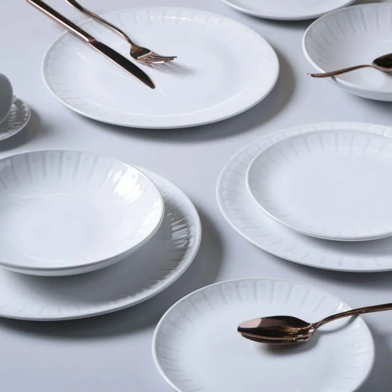 Conjunto com 6 Pratos de Sobremesa Coup Stoneware Aurora Ø19,4cm