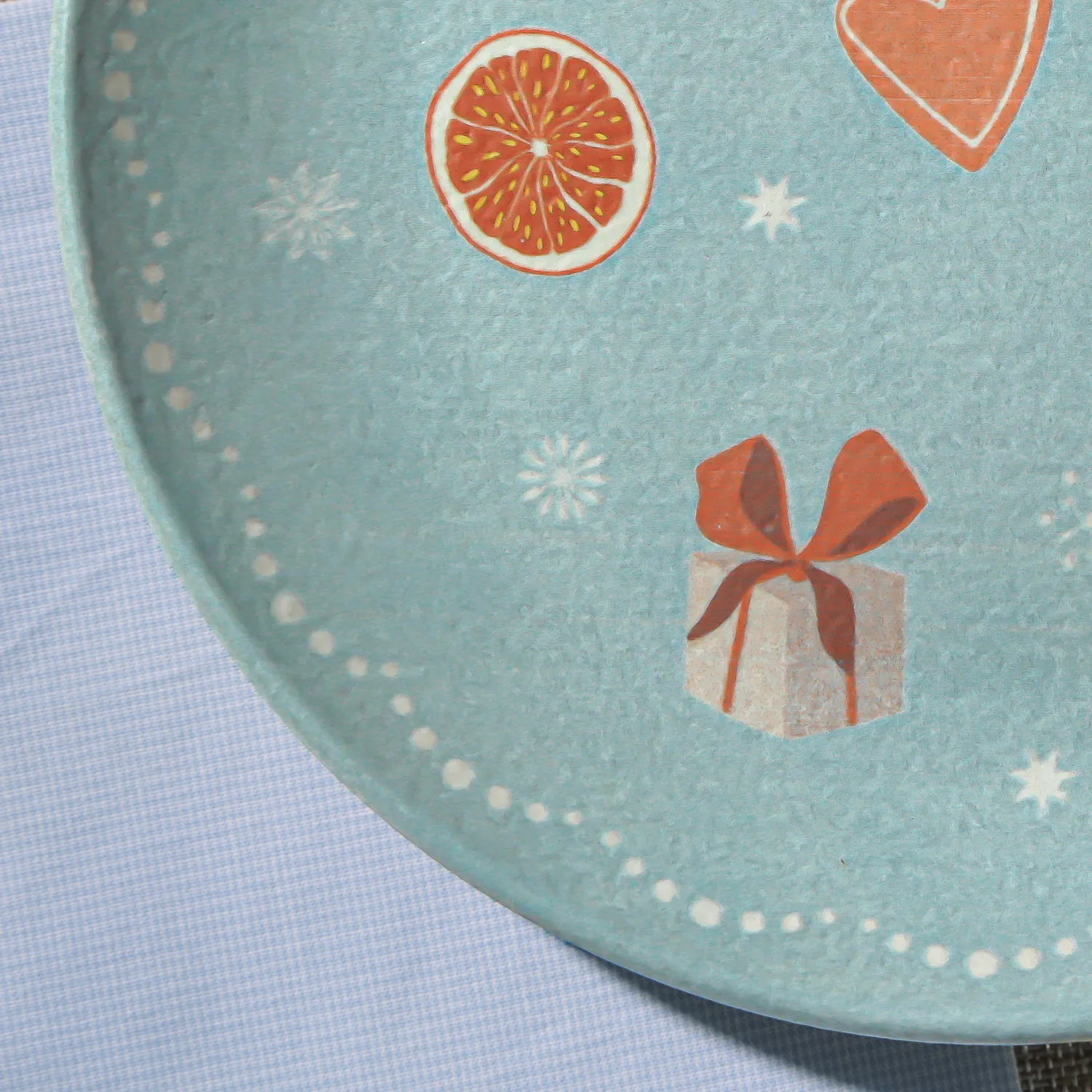 Conjunto com 6 Pratos de Sobremesa Coup Stoneware Doce Magia Ø19,4cm