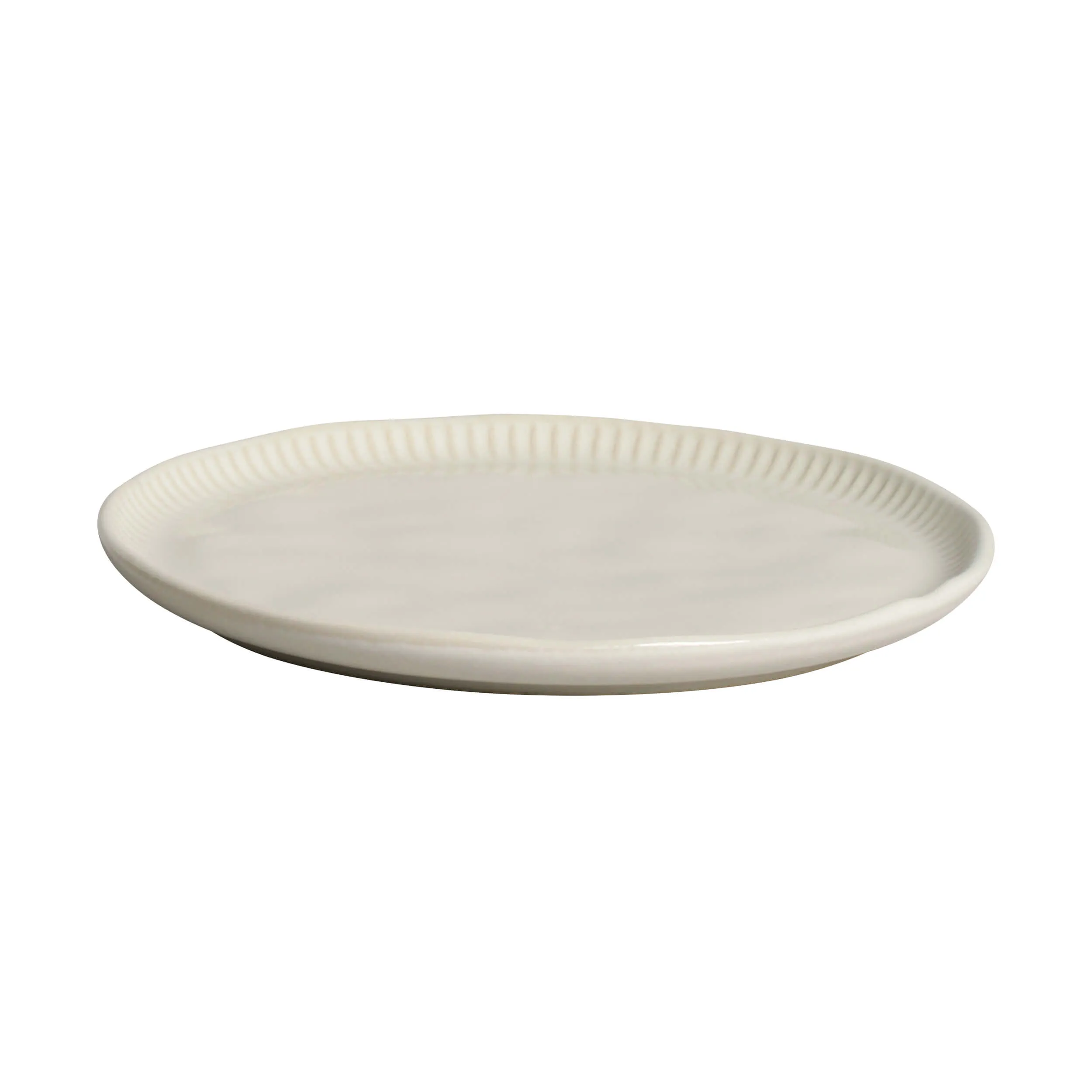 Conjunto com 6 Pratos de Sobremesa Linhas Clay Ø21,5cm