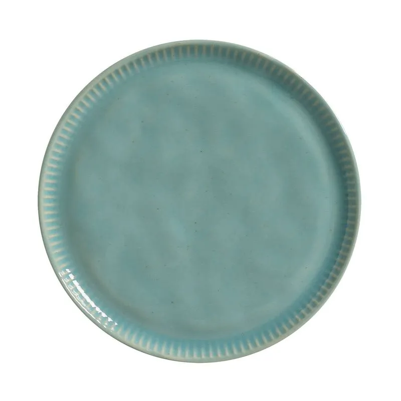 Conjunto com 6 Pratos de Sobremesa Linhas Curaçao Ø21,5cm