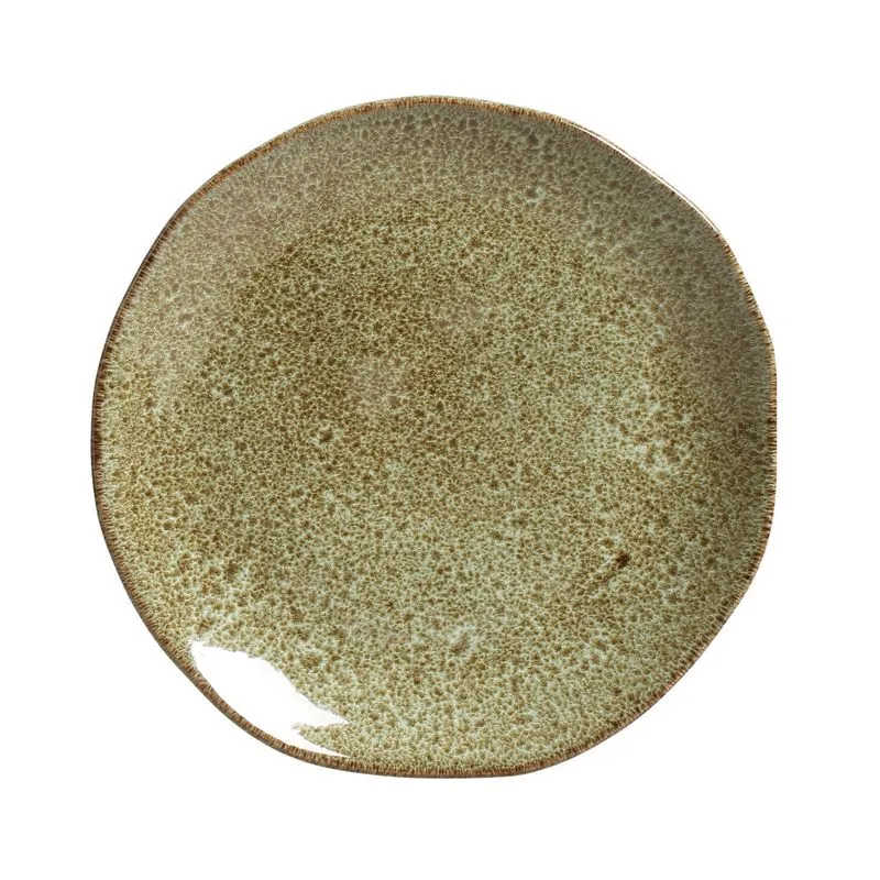 Conjunto com 6 Pratos de Sobremesa Orgânico Croco Ø19,5cm