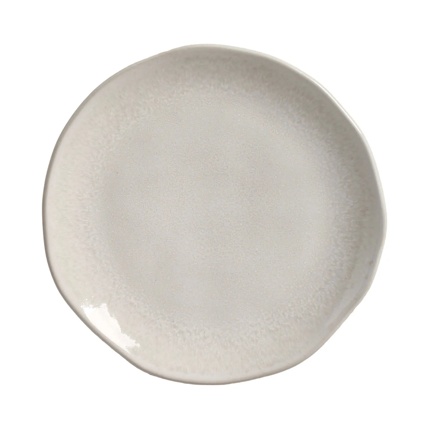 Conjunto com 6 Pratos de Sobremesa Orgânico Lua Ø19,5cm