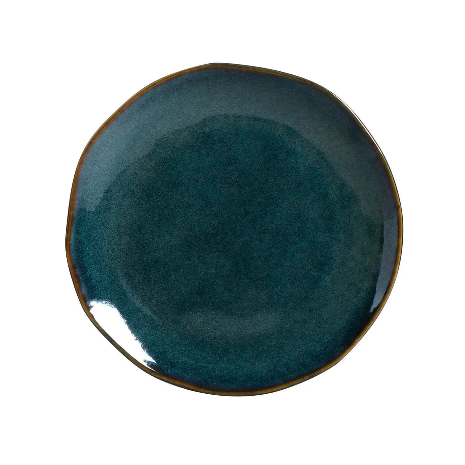 Conjunto com 6 Pratos de Sobremesa Orgânico Oceano Ø19,5cm