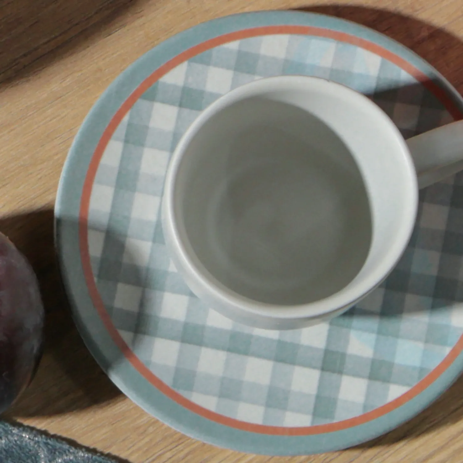 Conjunto com 6 Xícaras de Café com Pires Coup Stoneware Tempo de Festa 97ml